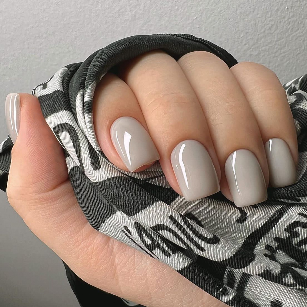 Nail Art Full Color - 24p French Short Solid Color False
