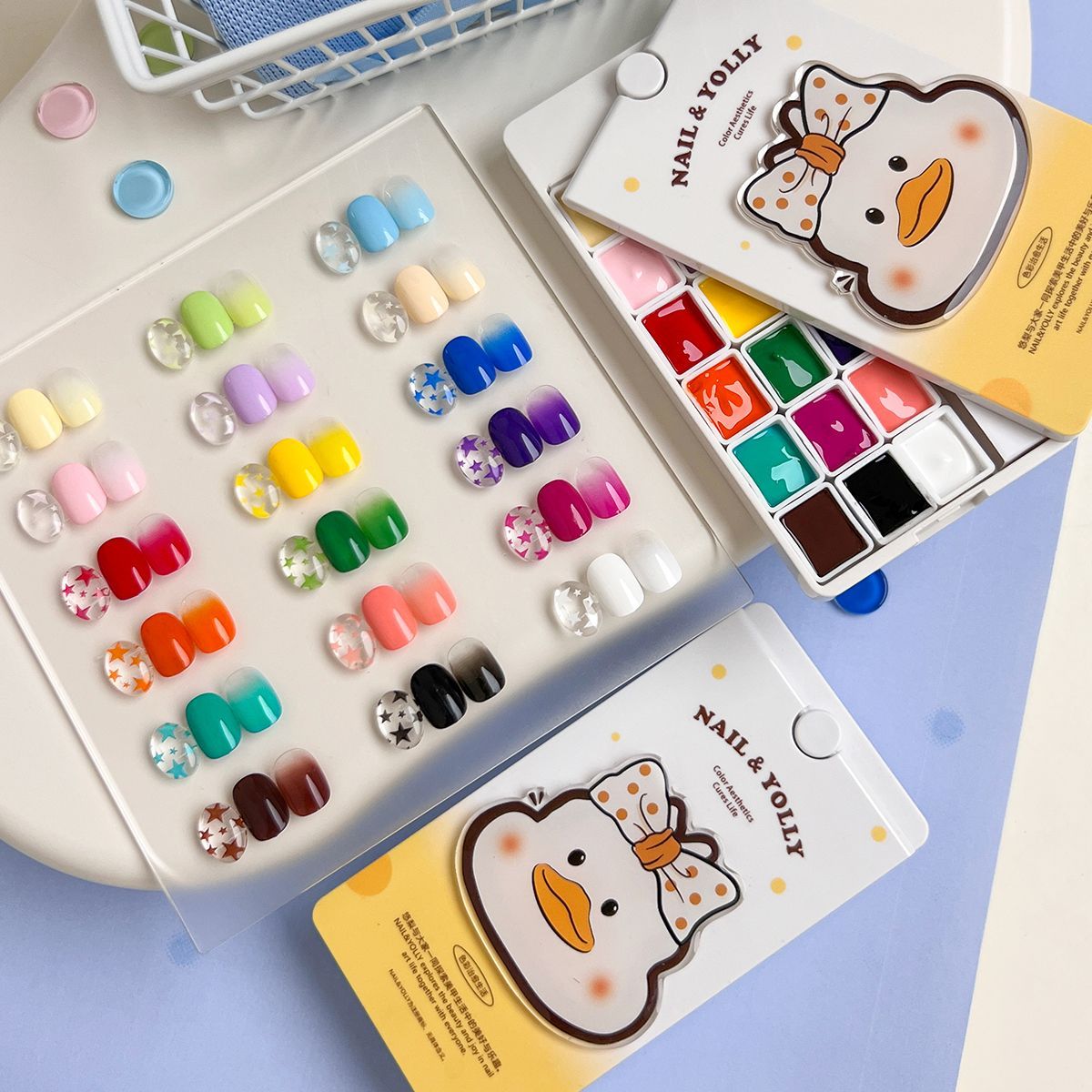 Nail Art Full Color - 4 In 1 Pat Painting Gel