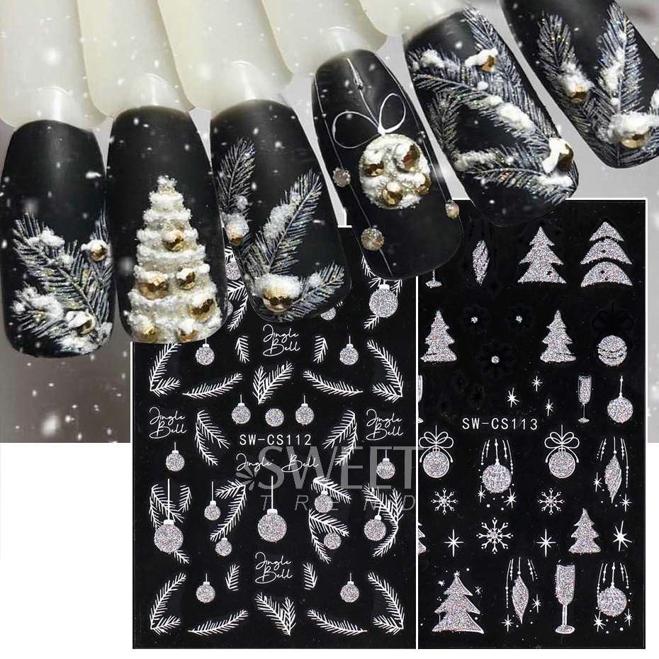 NEW Christmas Series Nail Poli - đánh giá và giá Nail Art Xmas Tree
