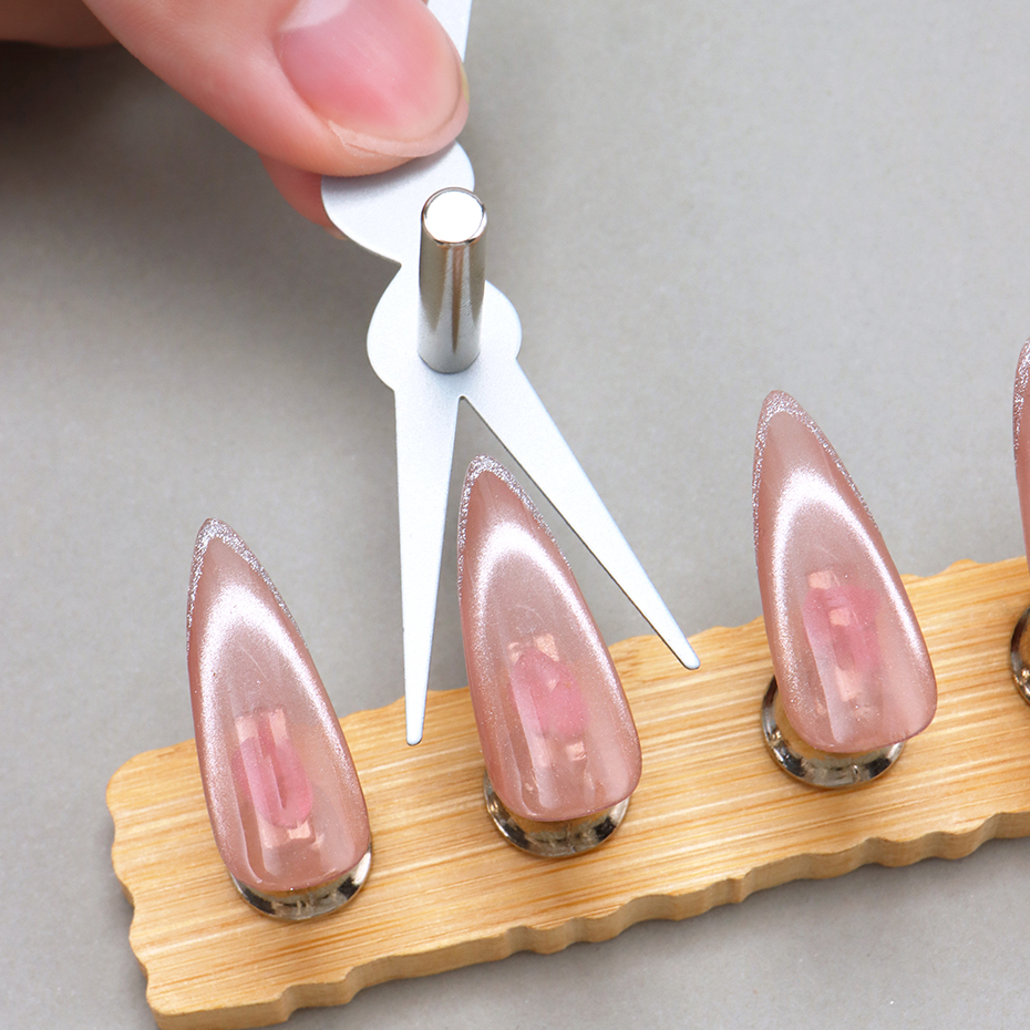 2pcs Cat Eye Magnet Set Double - đánh giá và giá Nail Art Full Color