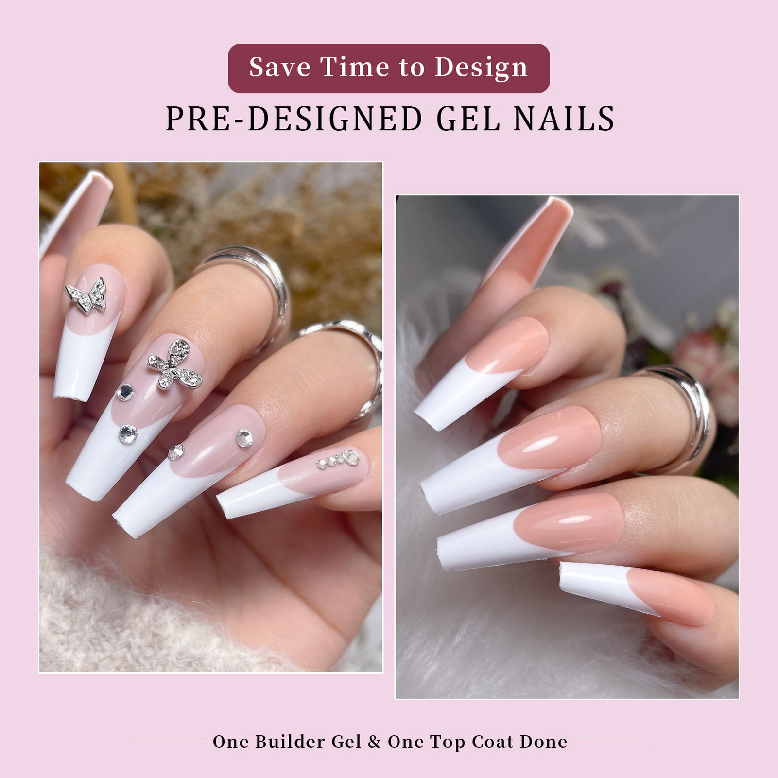 288Pcs Colorful French Tips Fa - đánh giá và giá Nail Art Full Color