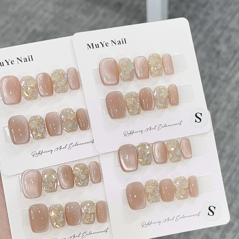 24pcs Summer Short Presss on N - đánh giá và giá Nail Art Design