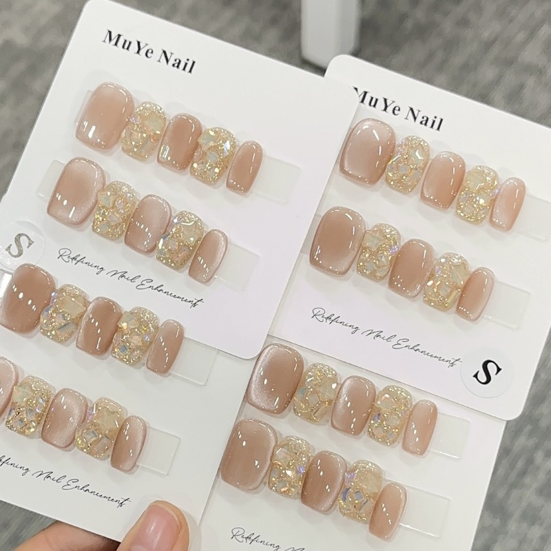 24pcs Summer Short Presss on N - đánh giá và giá Nail Art Design