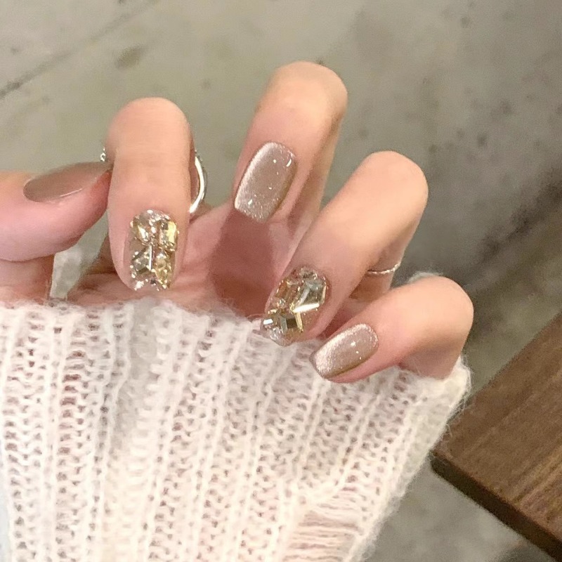 24pcs Summer Short Presss on N - đánh giá và giá Nail Art Design