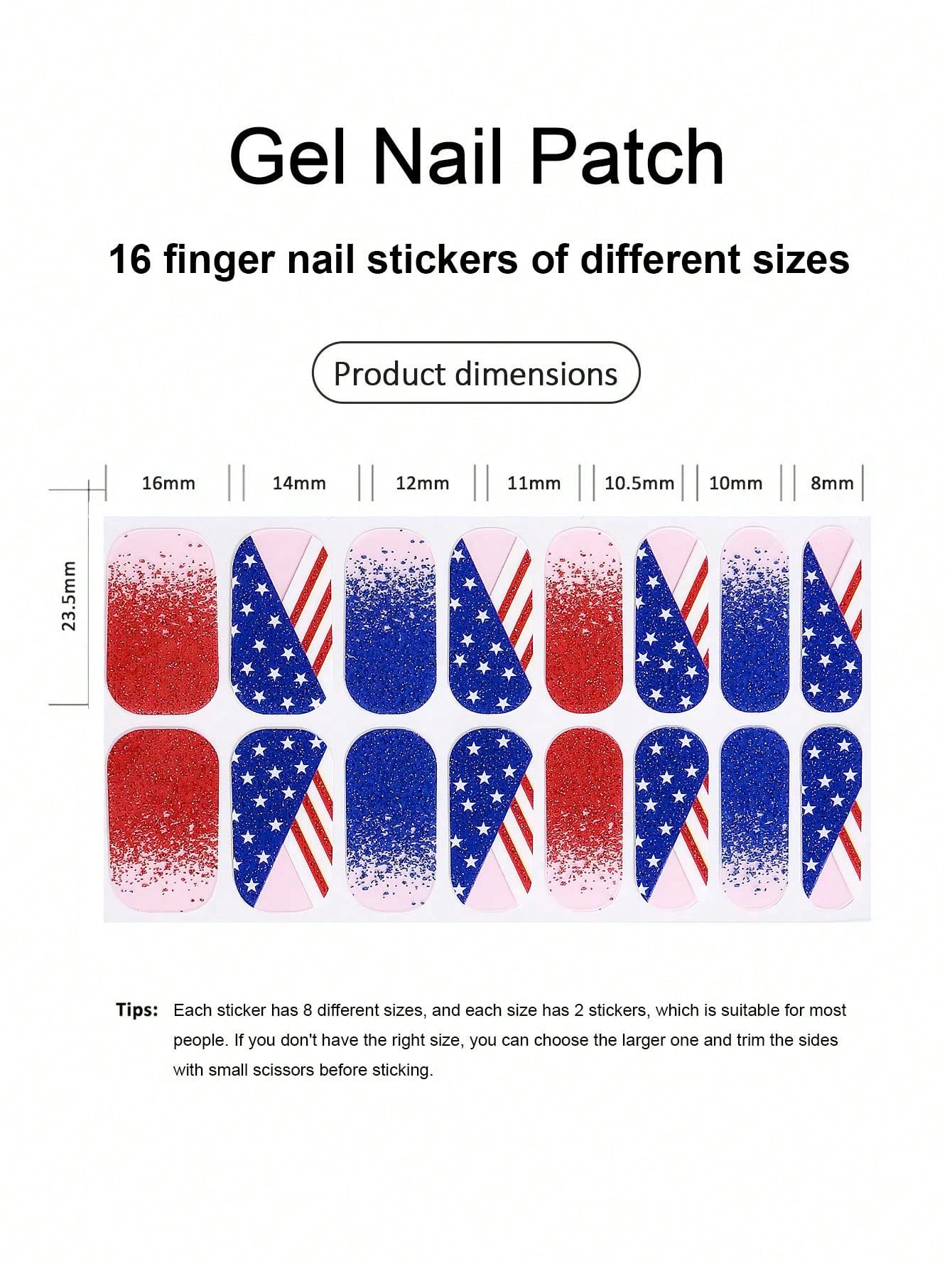 Coral Pink Nail Stickers, Wate - đánh giá và giá Nail Art Full Color