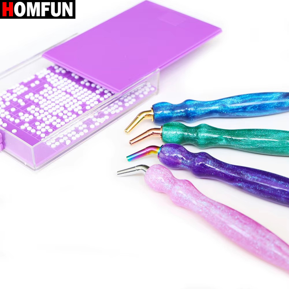 HOMFUN 5D Diamond Painting Pen - đánh giá và giá Nail Art Full Color