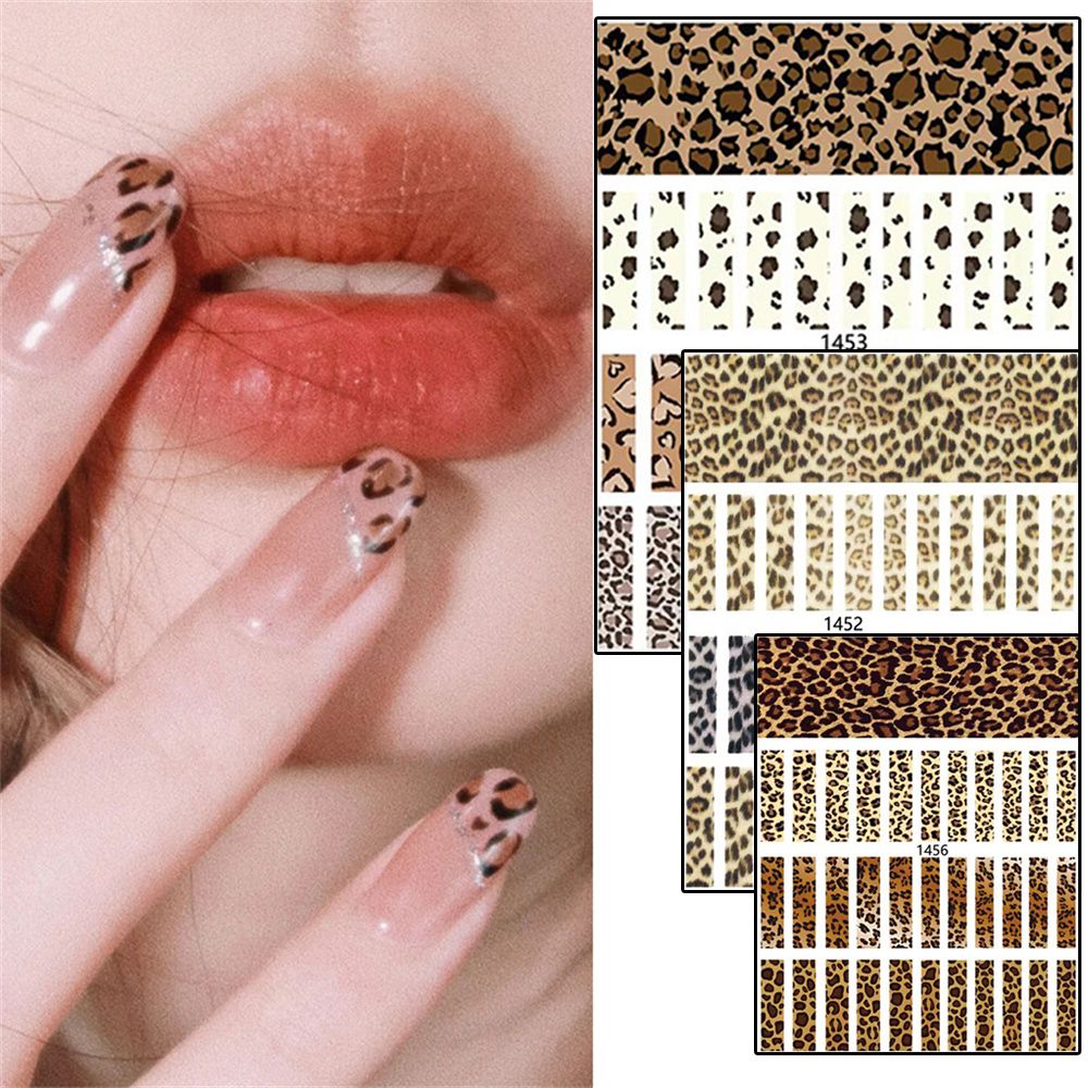 Manicure Tools Animal Series T - đánh giá và giá Nail Art Leopard