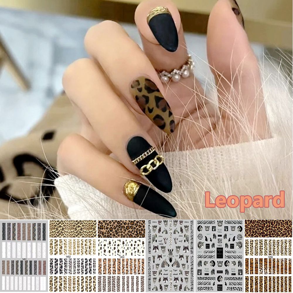 Manicure Tools Animal Series T - đánh giá và giá Nail Art Leopard