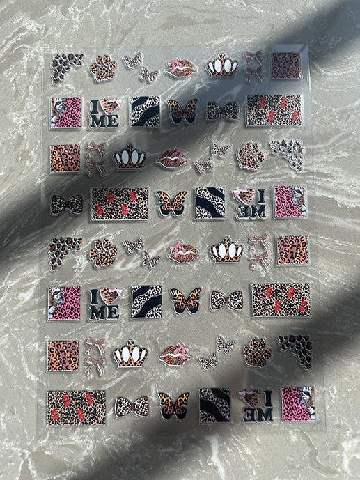 Mini Pvc Kawaii Pattern Poster - đánh giá và giá Nail Art Design