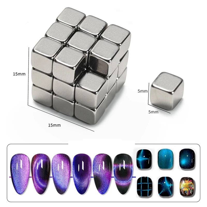 Multi Style Cat Eye Nail Magne - đánh giá và giá Nail Art Full Color