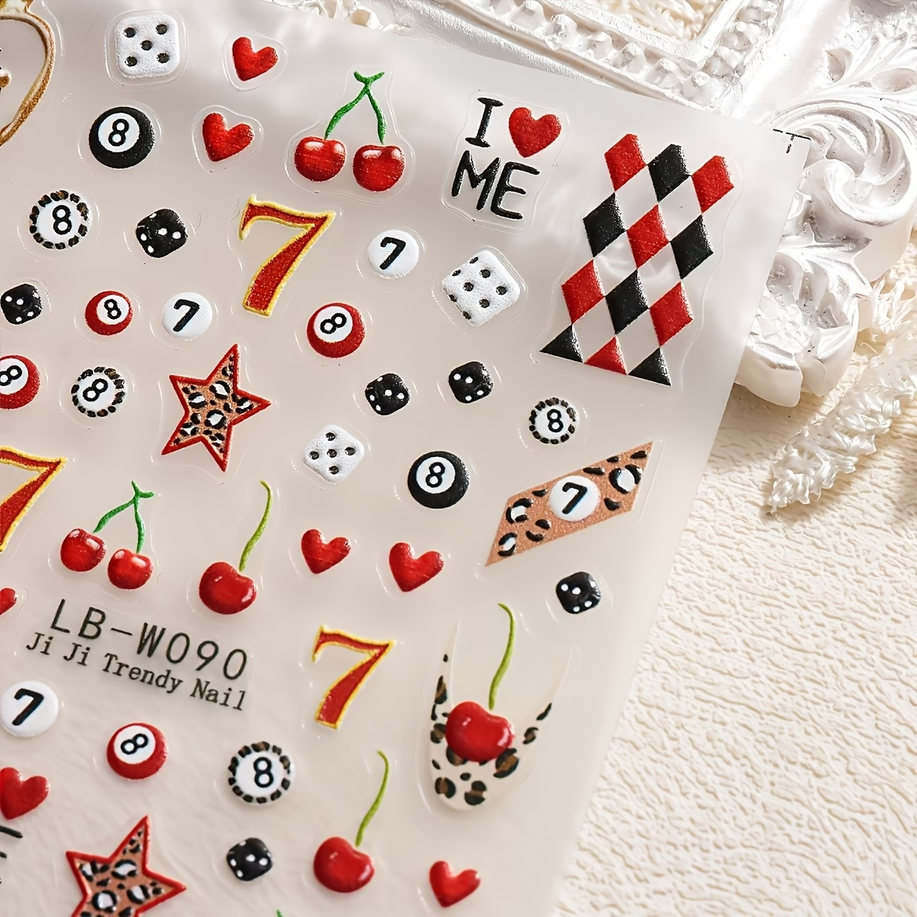 2026 Trendy Nail Art Stickers  - đánh giá và giá Nail Art Leopard