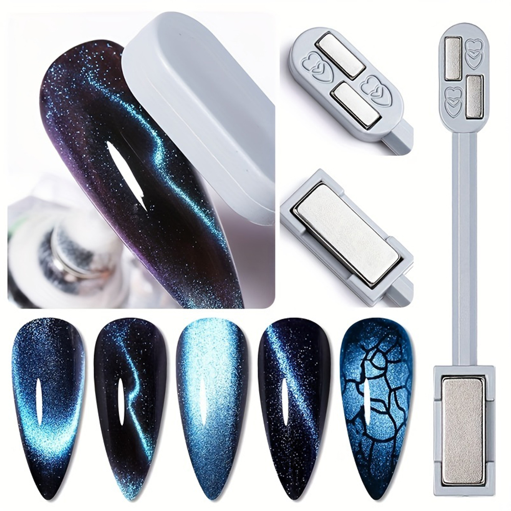 1/2Pcs Cat Eye Magnet Set for  - đánh giá và giá Nail Art Full Color