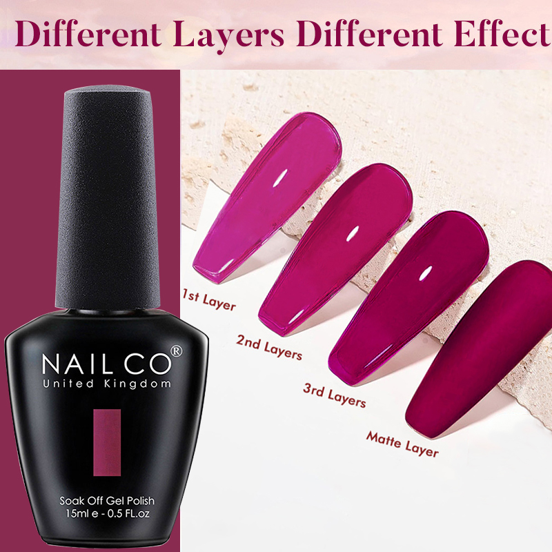 NAILCO 8Pcs/Set 15ML Gel DIY N - đánh giá và giá Nail Art Full Color