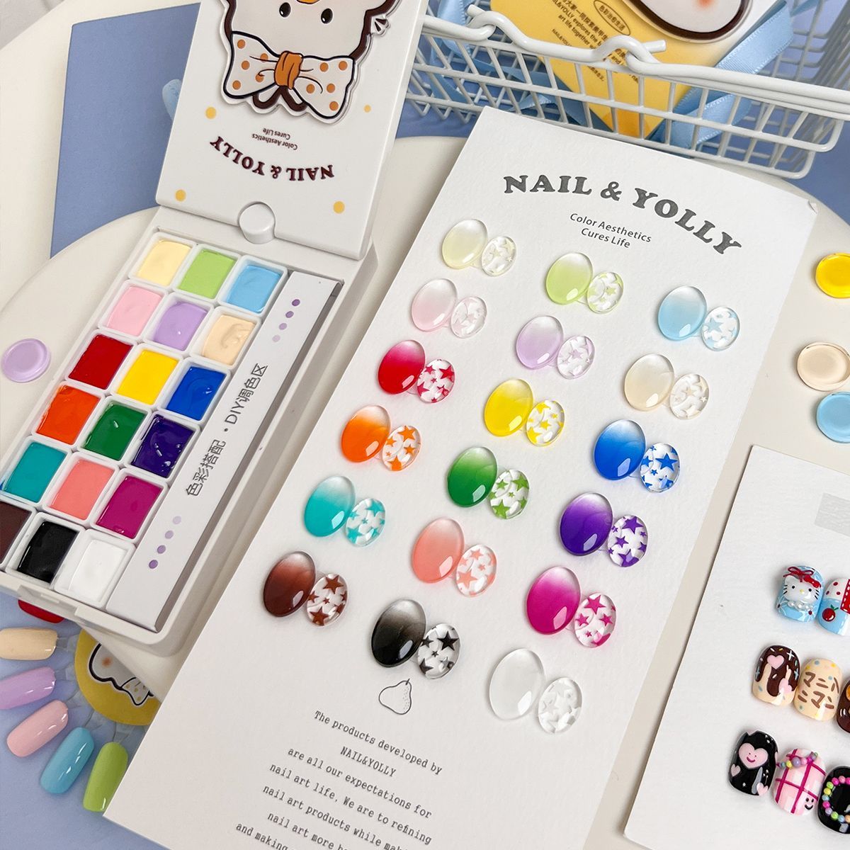 4 In 1 Pat Painting Gel Nail P - đánh giá và giá Nail Art Full Color
