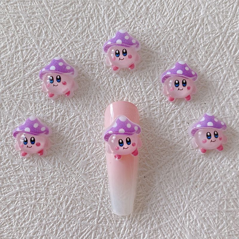 2/10/20pcs Kirby Nail Charms 3 - đánh giá và giá Nail Art Design