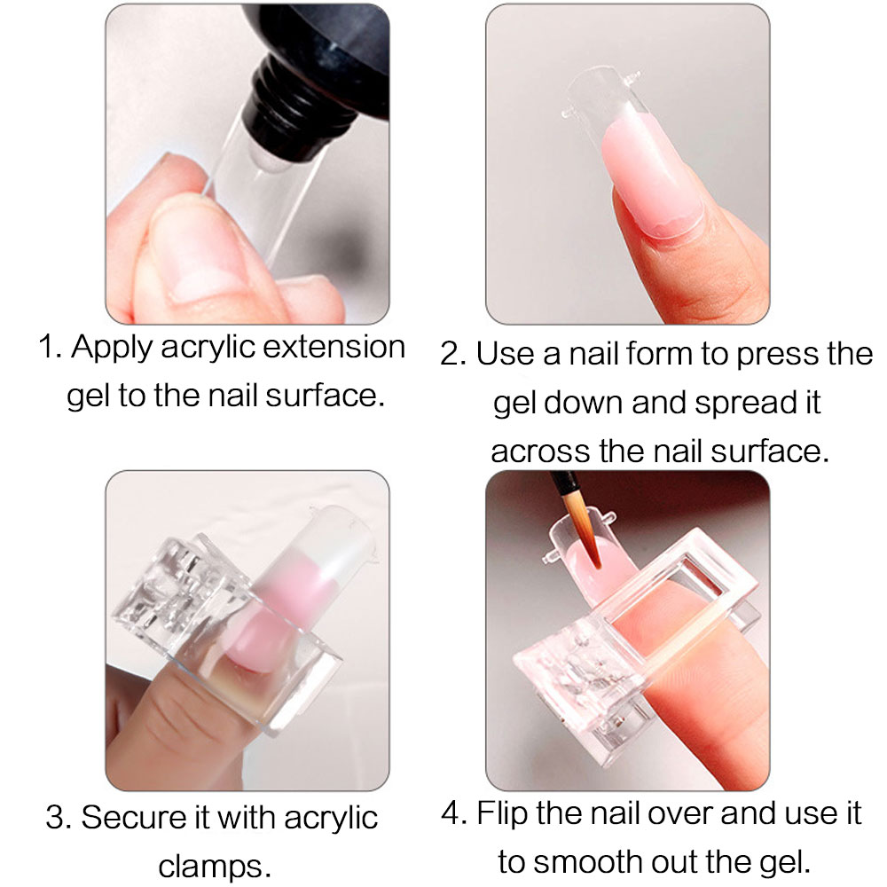 5 Pcs Flexible Soft Poly Gel N - đánh giá và giá Nail Art Design