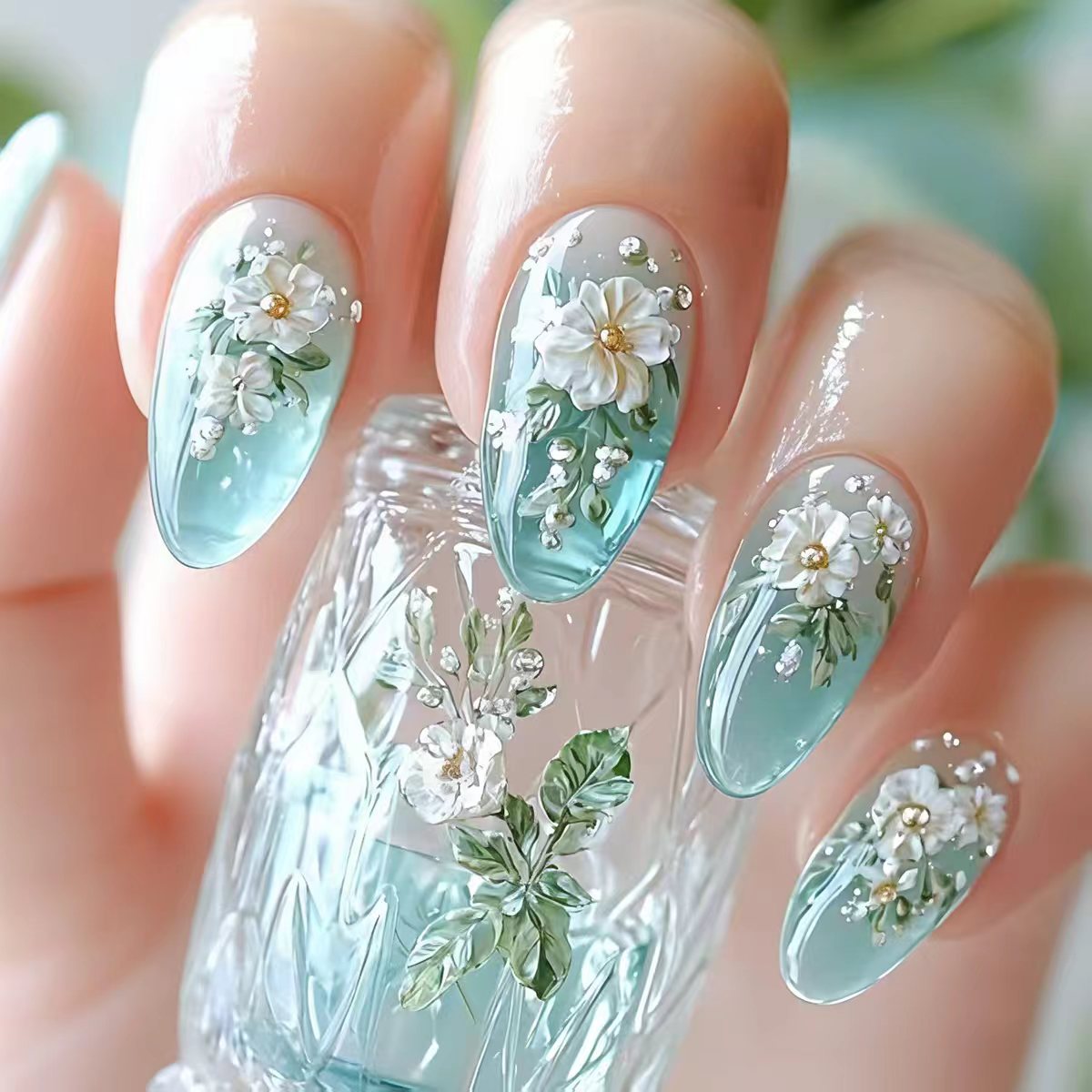 Medium fake nails for women gi - đánh giá và giá Nail Art Design
