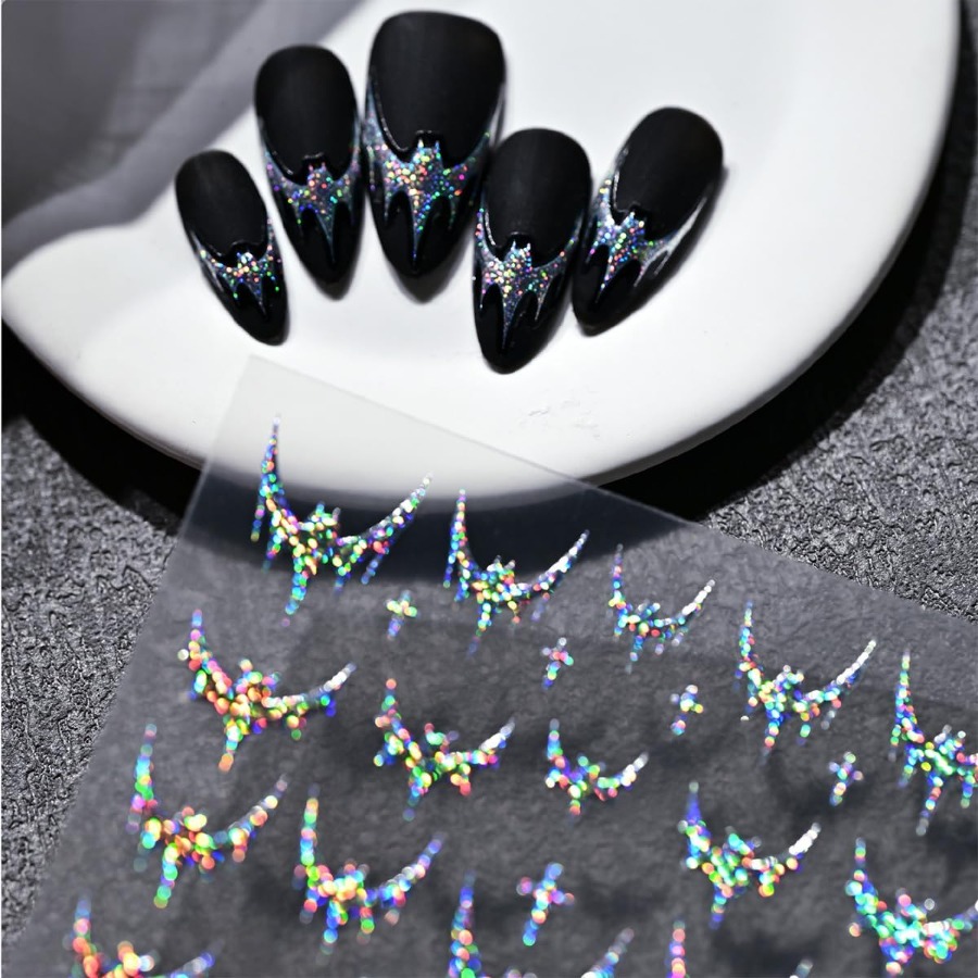 3 Sheets Halloween Nail Sticke - đánh giá và giá Nail Art Design