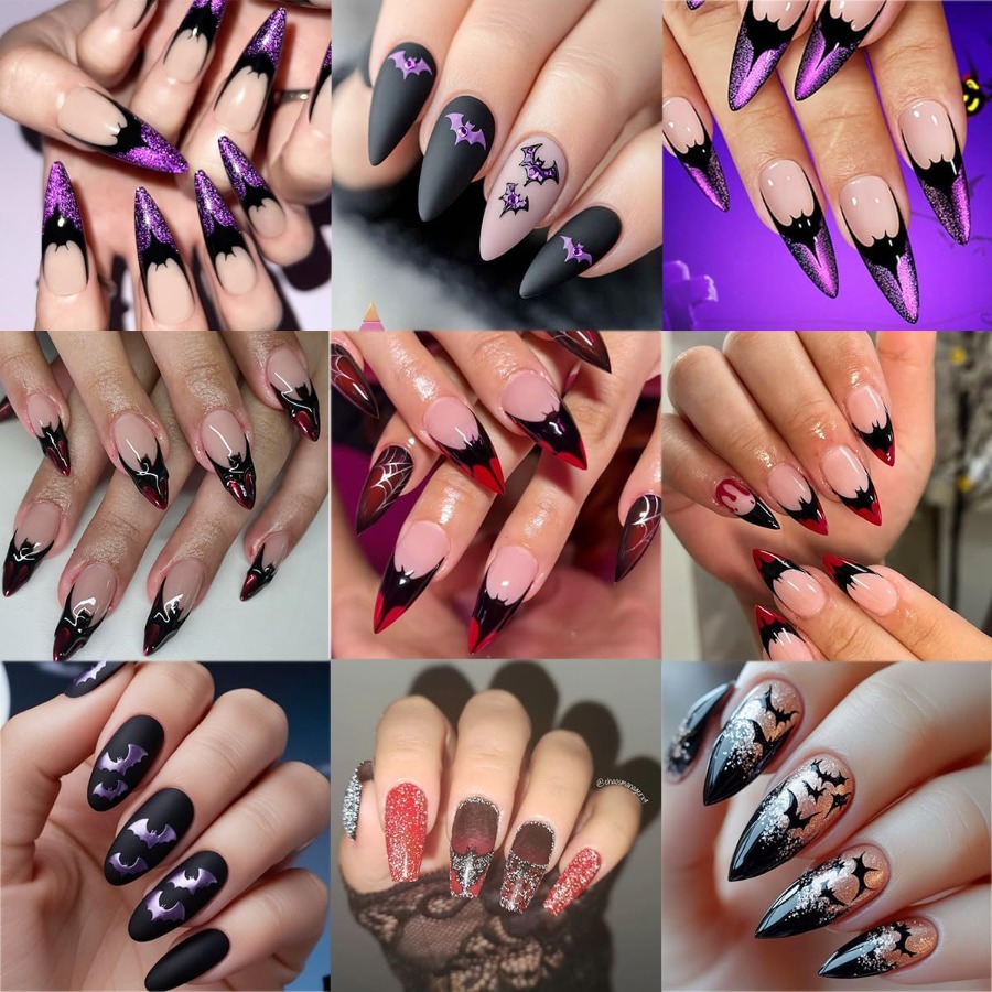 3 Sheets Halloween Nail Sticke - đánh giá và giá Nail Art Design