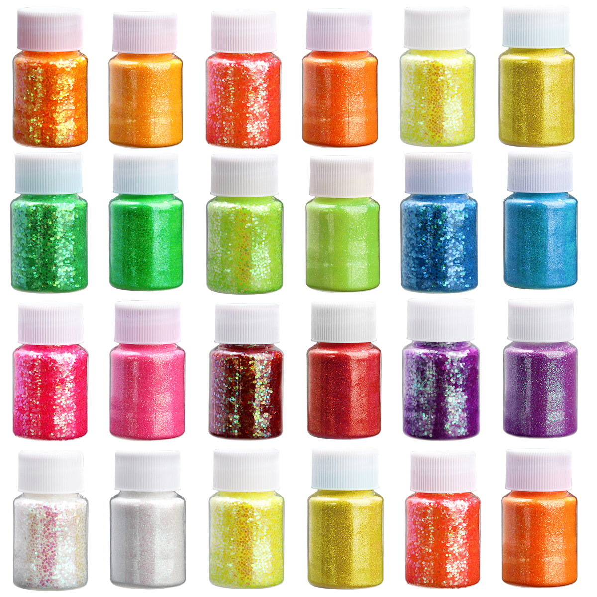 30g/Bottle Holographic Colorfu - đánh giá và giá Nail Art Design