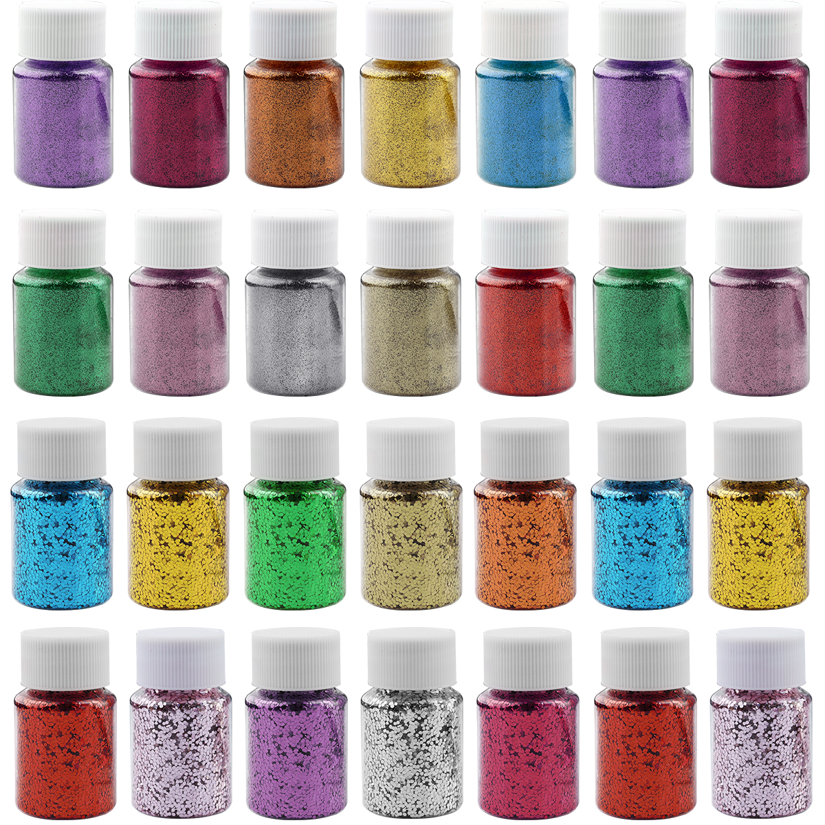 30g/Bottle Holographic Colorfu - đánh giá và giá Nail Art Design