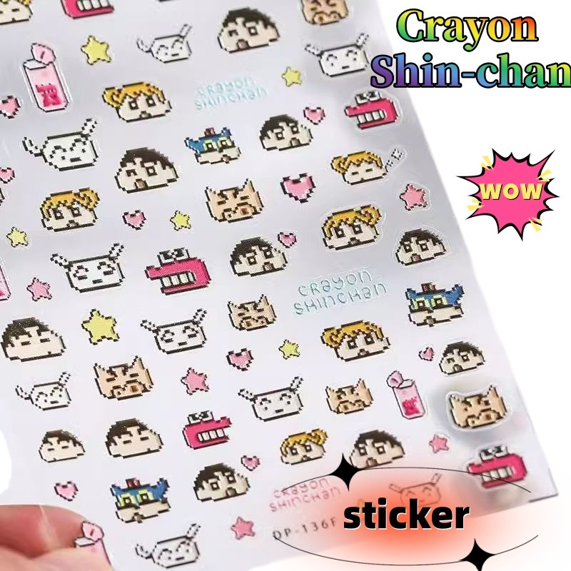 Crayon Shin-chan Creative Pape - đánh giá và giá Nail Art Design