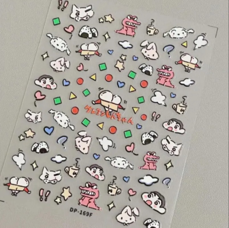 Crayon Shin-chan Creative Pape - đánh giá và giá Nail Art Design